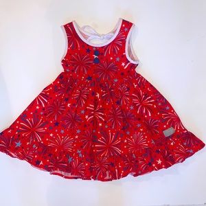 Eleanor Rose Girls Perla Fireworks Dress, size 3-4